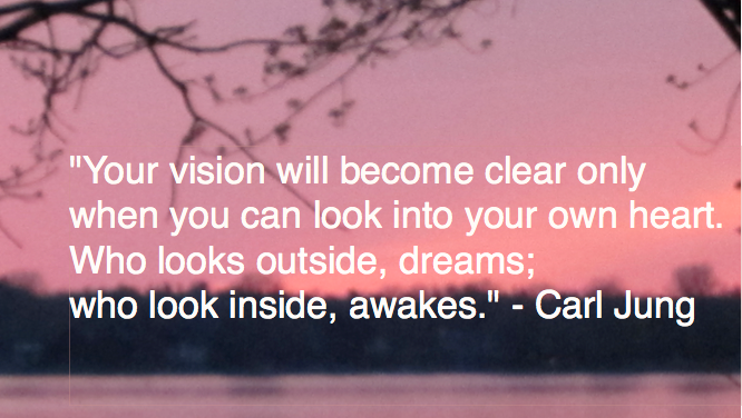 your vision clears...